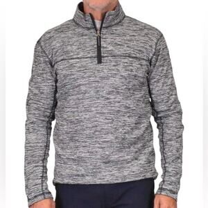 VTG 1946 Men's Quarter Zip Space Dyed Microfleece Jacket, Outdoor, GorpCore, XL